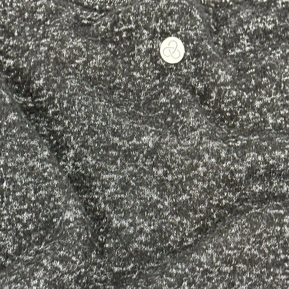 Zella Ruched Sleeve Pullover Charcoal Size Girls Large (10/12) Cropped - Picture 7 of 7